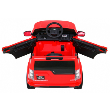 Land Rover Discovery Autko elektryczne dla dzieci, Czerwony SUV + Pilot